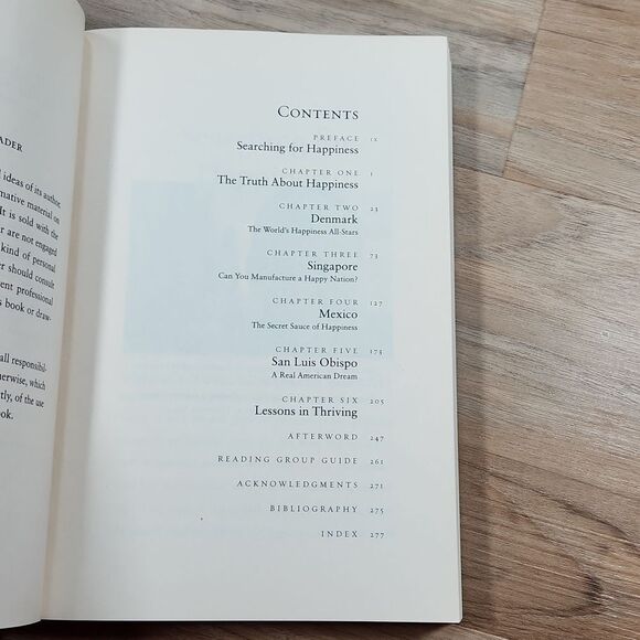 🔺️NWOT Thrive; Finding Happiness the Blue Zones Way - Picture 3 of 3